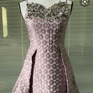 Kate Spade Luxurious Purple floral mini dress